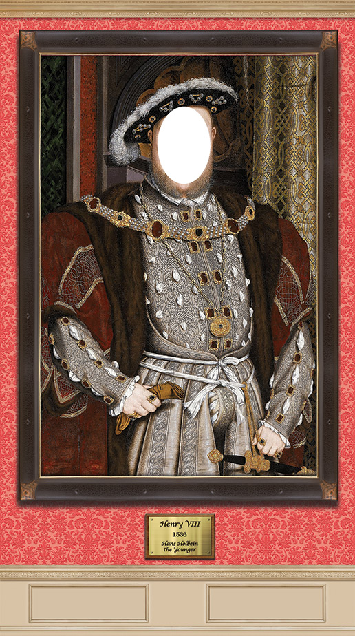 Henry VIII 100cm x 180cm